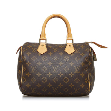 LOUIS VUITTON Monogram Speedy 25 Boston Bag