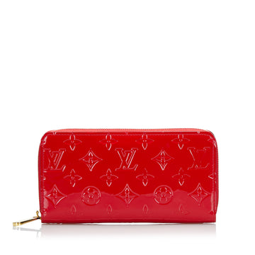 Louis Vuitton Monogram Vernis Zippy Wallet Long Wallets