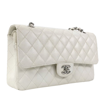 CHANEL Medium Classic Caviar Double Flap Bag