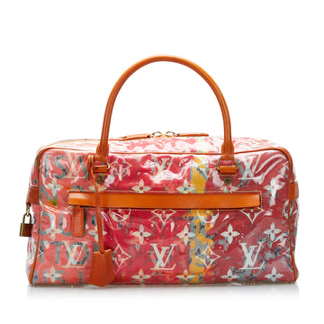 Louis Vuitton Richard Prince Monogram Pulp Weekender PM Handbag