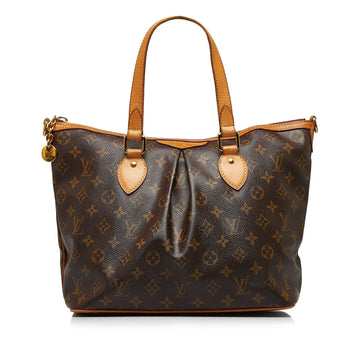 LOUIS VUITTON Monogram Palermo PM Satchel