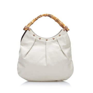 Gucci Mini Bamboo Studded Hobo Hobo Bag