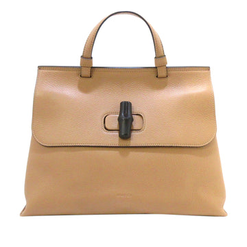 Gucci Bamboo Daily Leather Handbag