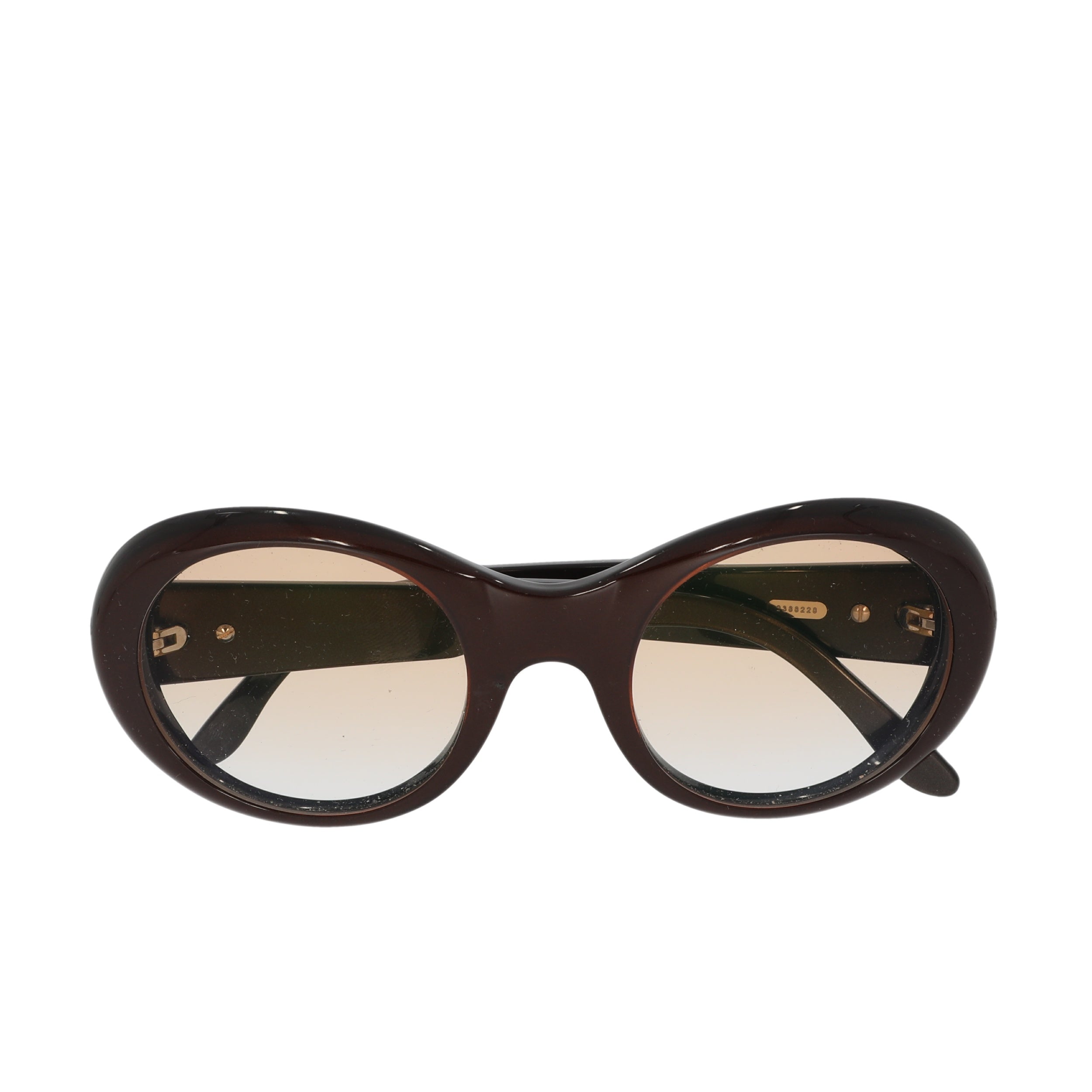 CARTIER Glasses in Brown Plastic