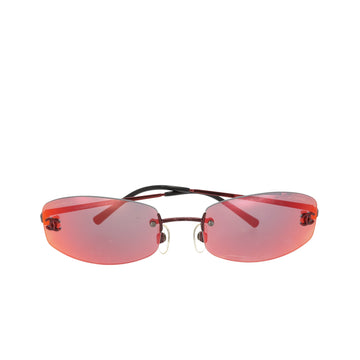 CHANEL Glasses in Red Metal