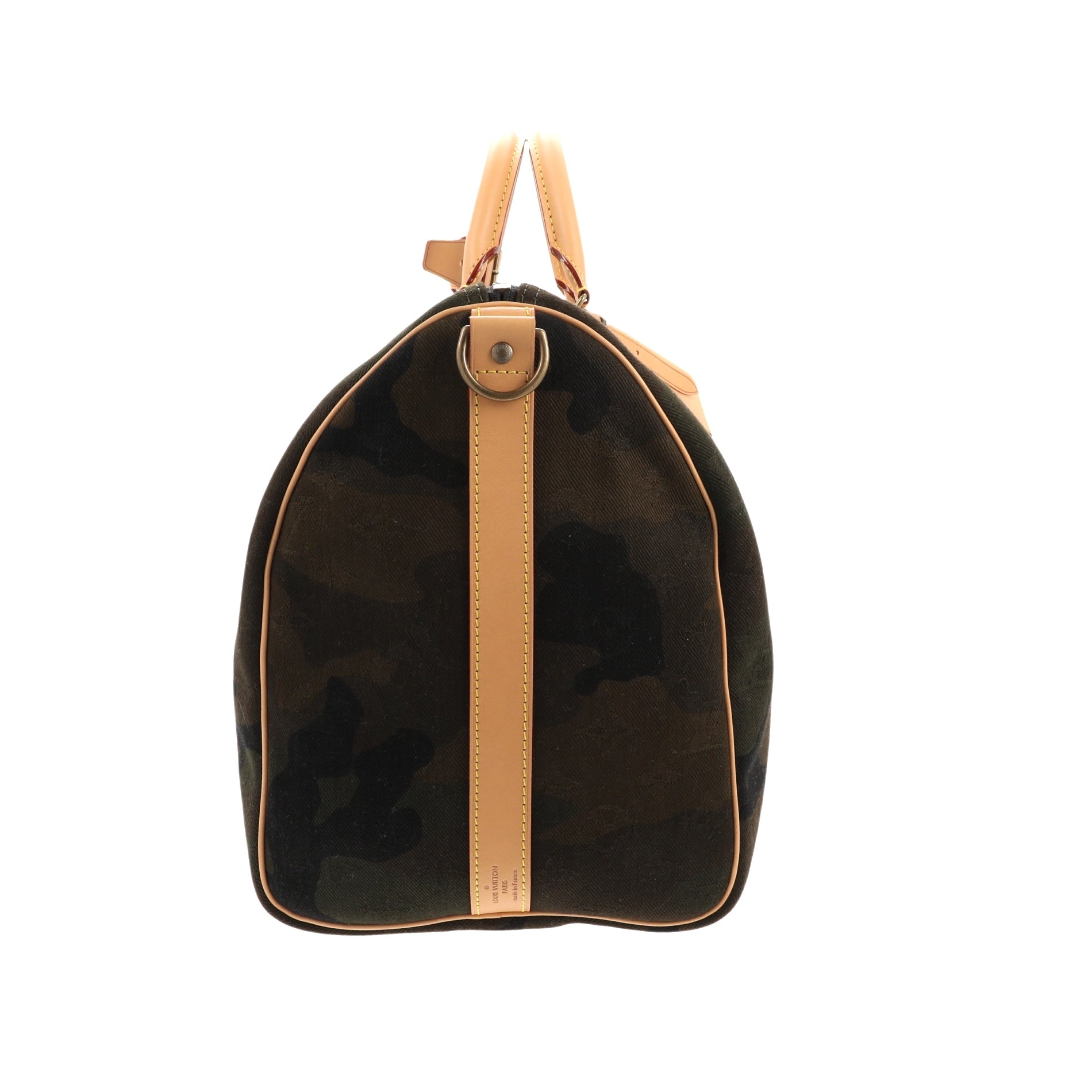 Louis Vuitton X Supreme Keepall Bandoulière 45 Camo Travel Bag