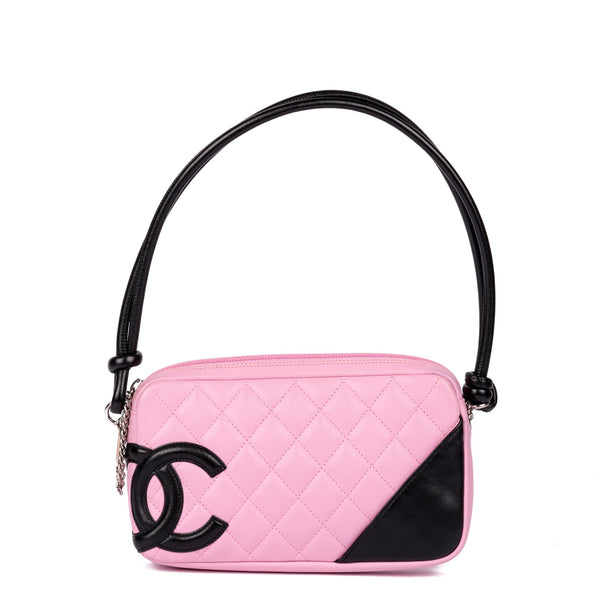 Chanel Vintage - Cambon Ligne Pochette Bag - Black - Leather and