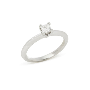 Tiffany & Co Princess Cut 031ct Diamond Solitaire Ring