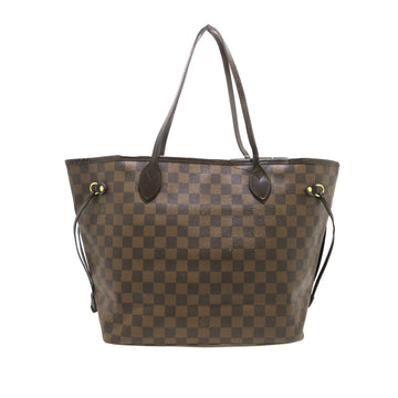 LOUIS VUITTON Damier Ebene Neverfull MM Tote Bag