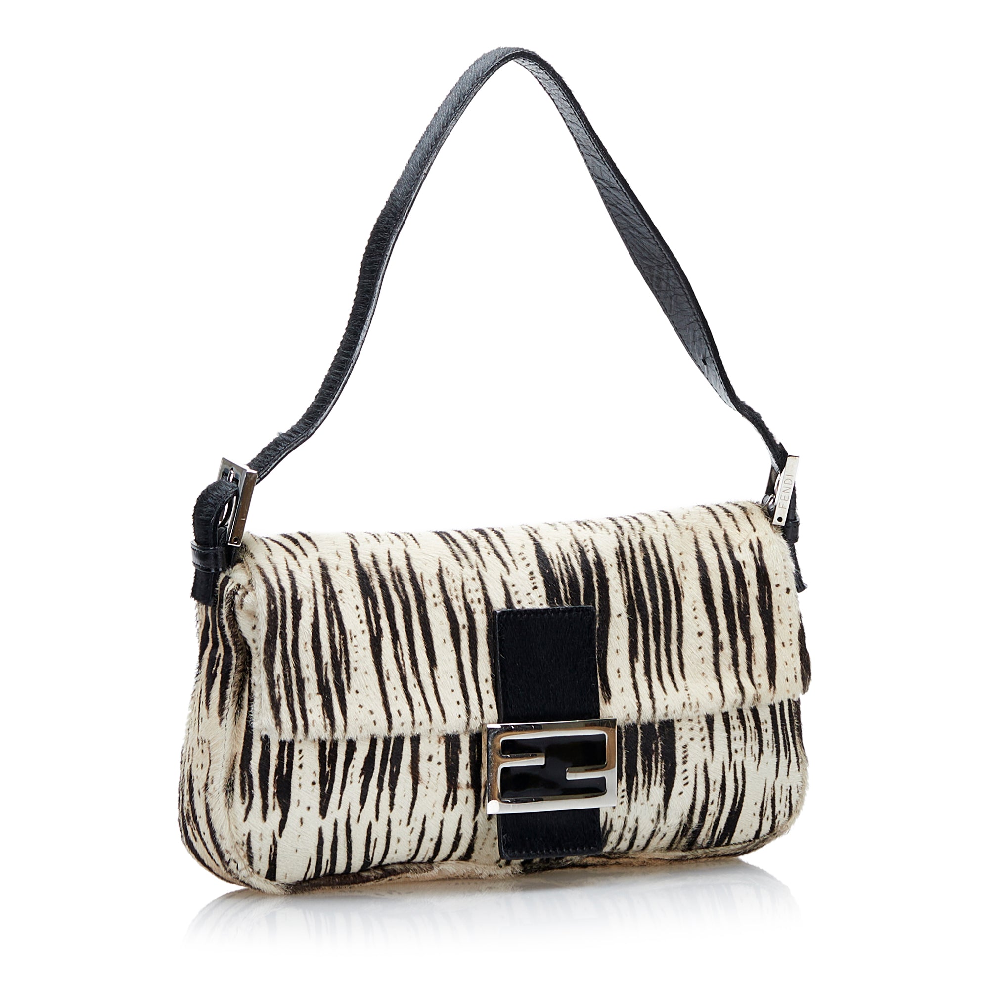 Fendi pony hair outlet baguette