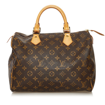 Louis Vuitton Monogram Speedy 30 Boston Bag