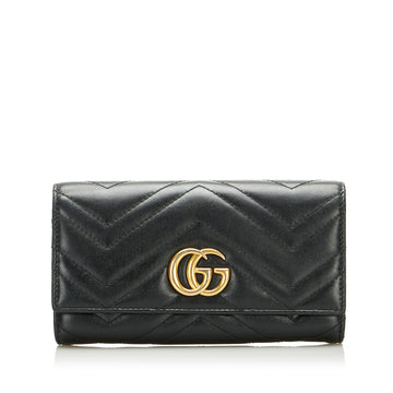 Gucci GG Marmont Matelasse Long Wallet Long Wallets