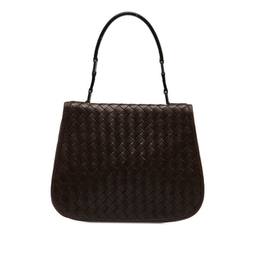 BOTTEGA VENETA Intrecciato Flap Handbag