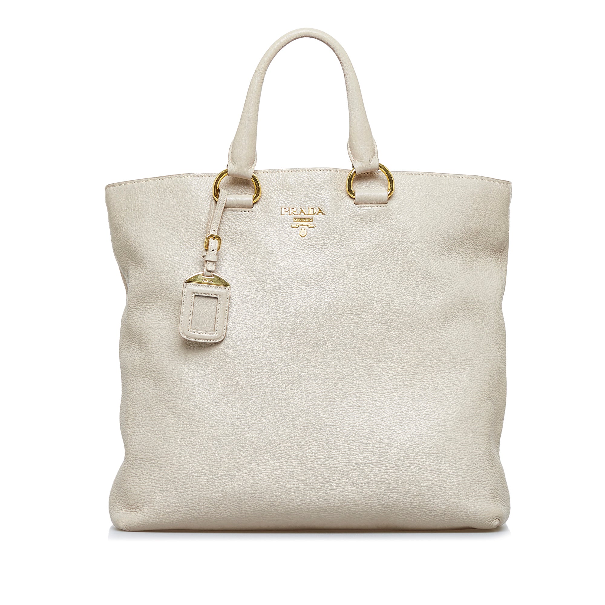 Prada vitello daino online shopping tote