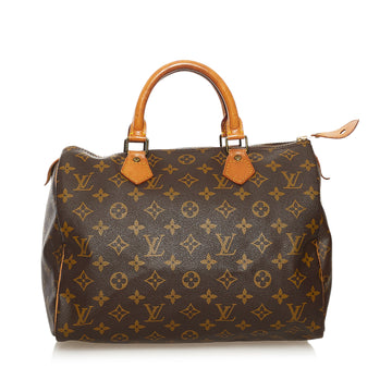 Louis Vuitton Monogram Speedy 30 Boston Bag