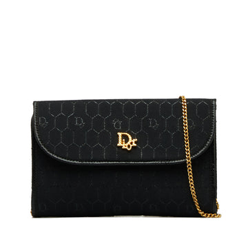 DIOR Honeycomb Chain Flap Crossbody Bag