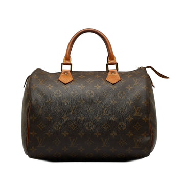 LOUIS VUITTON Monogram Speedy 30 Boston Bag