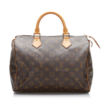 Louis Vuitton Monogram Speedy 30 Boston Bag