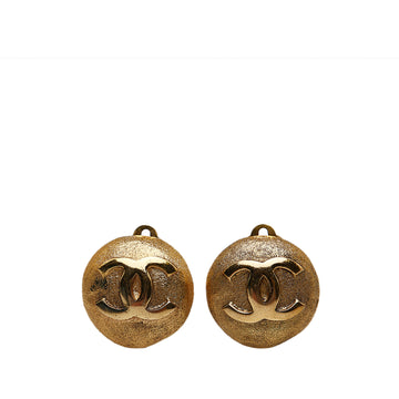 CHANEL CC Clip-on Earrings Costume Earrings