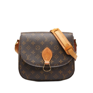 LOUIS VUITTON Monogram Saint Cloud GM Crossbody Bag