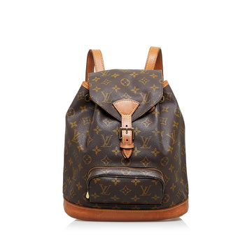 LOUIS VUITTON Monogram Montsouris MM Backpack