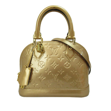 LOUIS VUITTON Monogram Vernis Alma BB Satchel