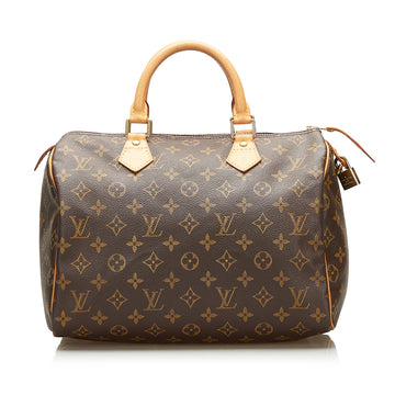 Louis Vuitton Monogram Speedy 30 Boston Bag