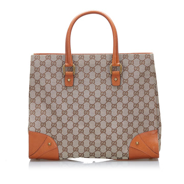 Gucci GG Canvas Nailhead Tote Tote Bag