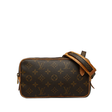 LOUIS VUITTON Monogram Pochette Marly Bandouliere Crossbody Bag