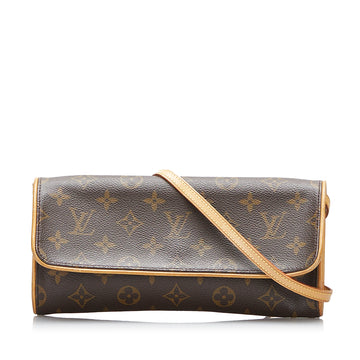 Louis Vuitton Monogram Pochette Twin GM Crossbody Bag