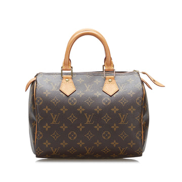 Louis Vuitton Monogram Speedy 25 Boston Bag