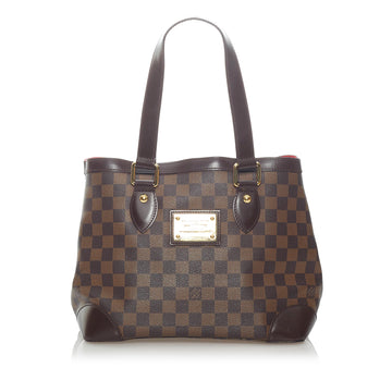 Louis Vuitton Damier Ebene Hampstead PM Tote Bag