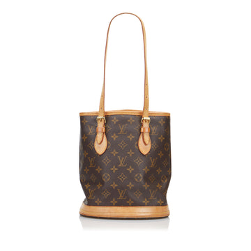 Louis Vuitton Monogram Petit Bucket Bucket Bag