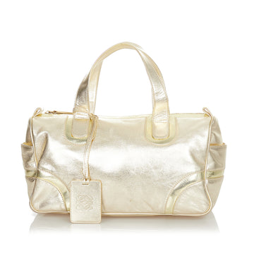 Loewe Metallic Leather Handbag