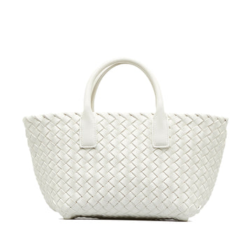 BOTTEGA VENETA Mini Intrecciato Cabat Satchel