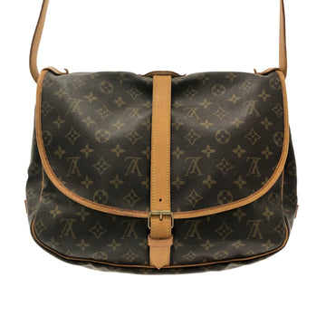 LOUIS VUITTON Monogram Saumur 35 Crossbody Bag