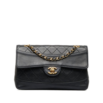 CHANEL Small Quilted Lambskin Single Flap Shoulder Bag