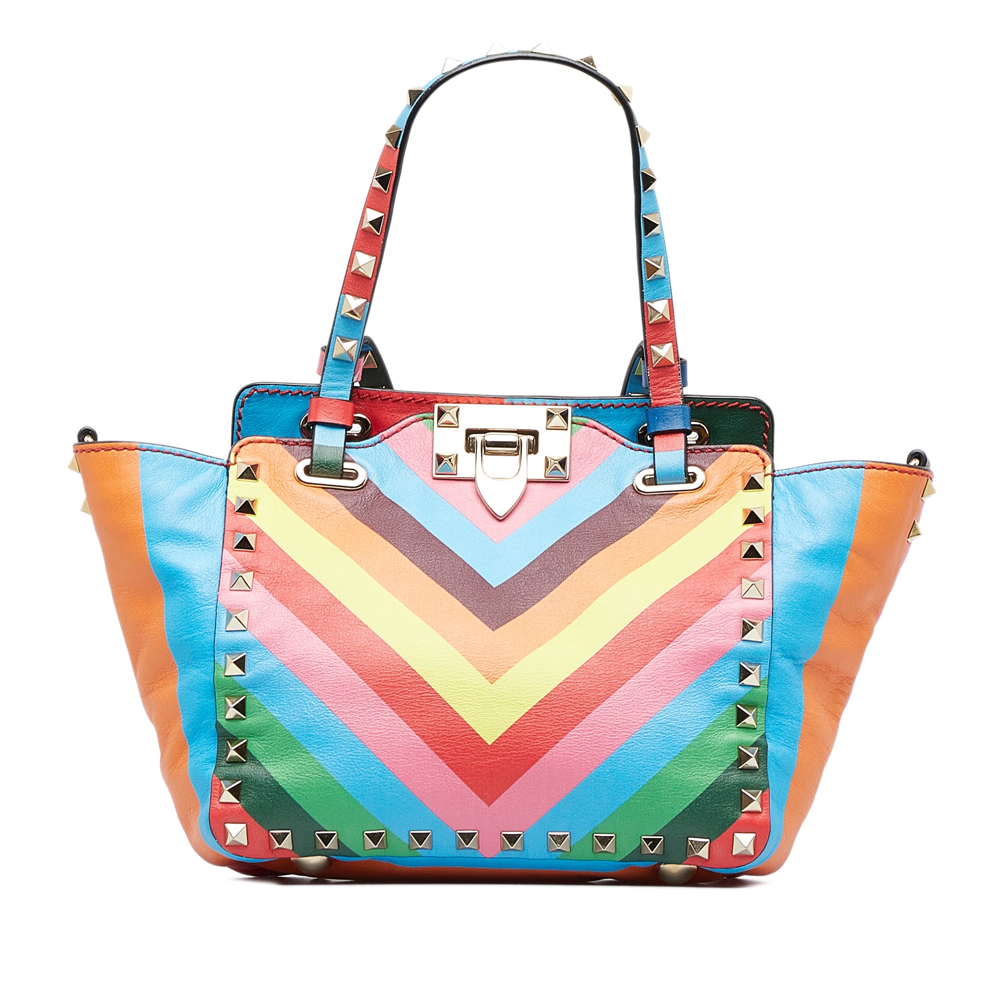 Valentino rainbow rockstud bag sale