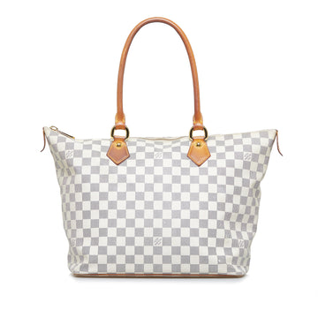 LOUIS VUITTON Damier Azur Saleya PM Handbag