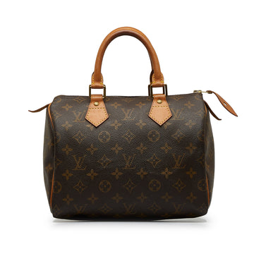 LOUIS VUITTON Monogram Speedy 25 Boston Bag