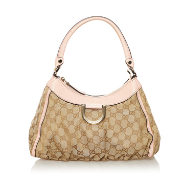 Gucci GG Canvas Abbey D-Ring Shoulder Bag