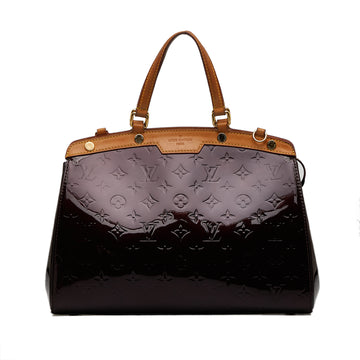 LOUIS VUITTON Monogram Vernis Brea MM Satchel