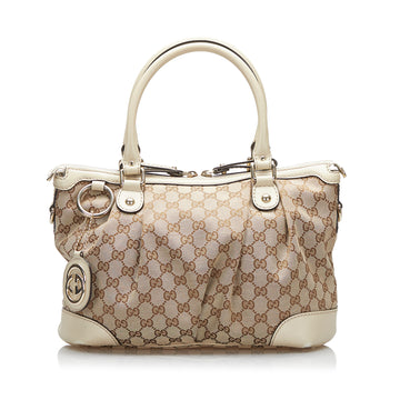 Gucci GG Canvas Sukey Handbag