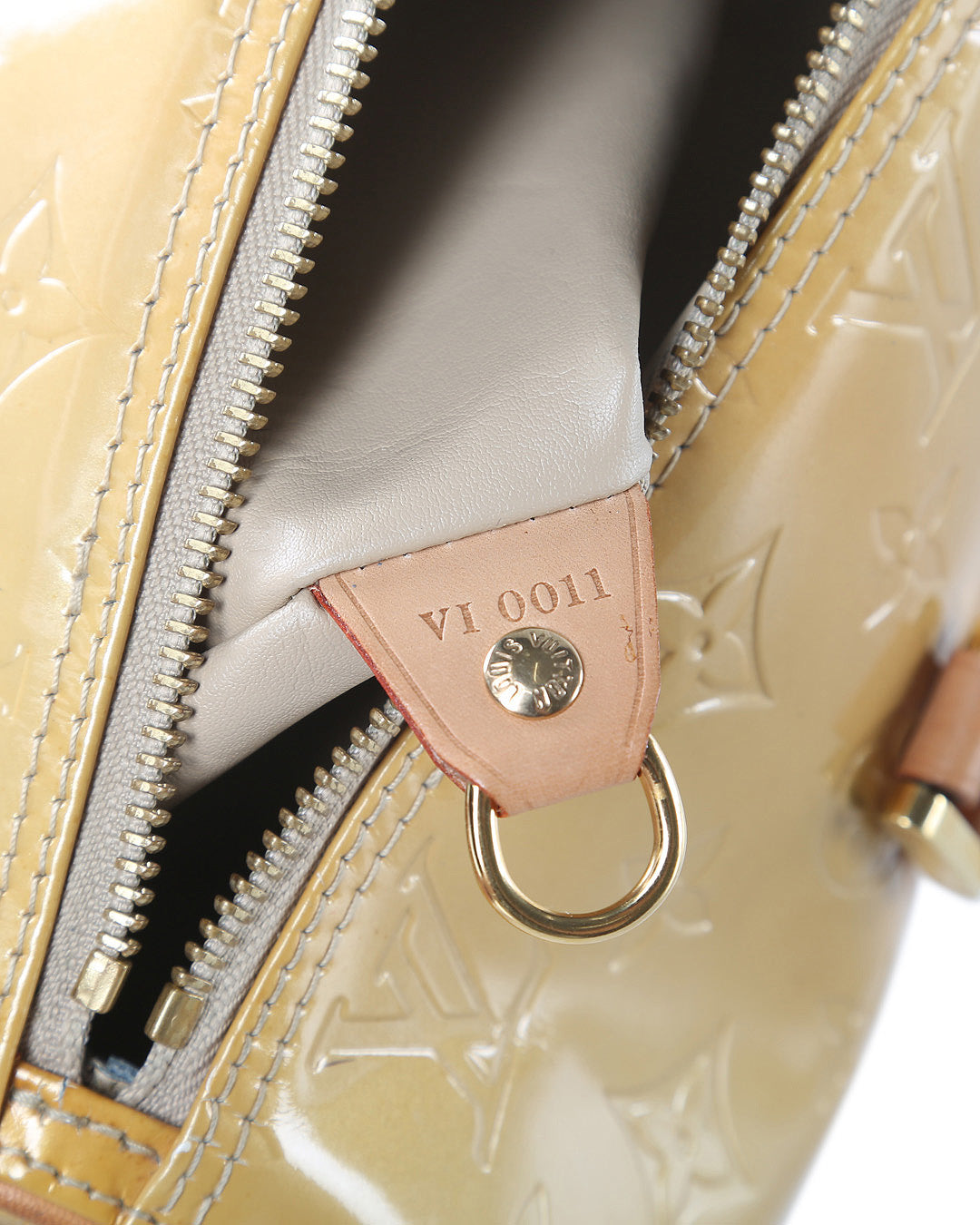 Louis Vuitton Yellow Monogram Vernis Bedford Bag – Vintage