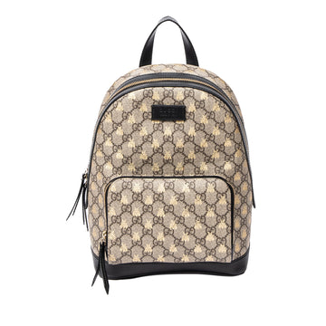 GUCCI Small GG Supreme Bees Day Backpack