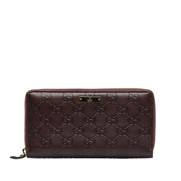 GUCCIssima Zip Around Long Wallet Long Wallets