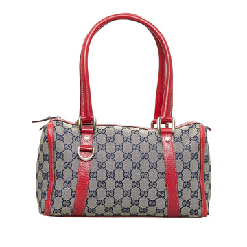 GUCCI GG Canvas Abbey Boston Boston Bag