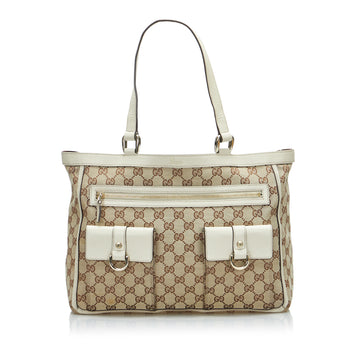 Gucci GG Canvas Abbey D-Ring Tote Bag