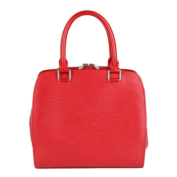 Louis Vuitton Red Epi Leather Pont Neuf Tote