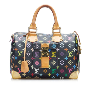 Louis Vuitton Monogram Multicolore Speedy 30 Boston Bag